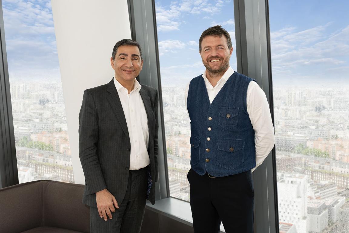 Victorien Erussard, Energy Observer CEO and Mohamed Kalla, Natixis CEO